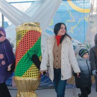 Народна депутатка України Ірина Борзова та учасники обласного новорічного свята