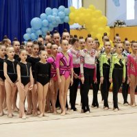 Спортсменки Вінницької обласної федерації з художньої гімнастики