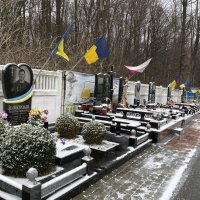 Пам'ятники загиблим Героям Небесної Сотні на Алеї Слави