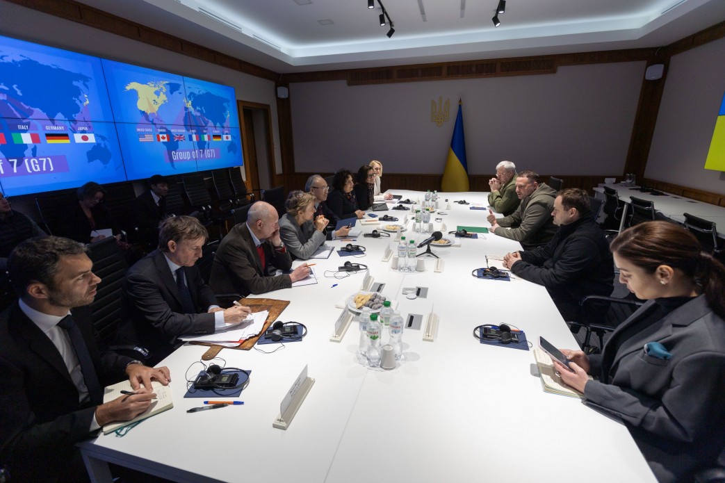 Андрій Єрмак обговорив із послами країн «Групи семи» та ЄС підтримку запропонованої Україною формули миру