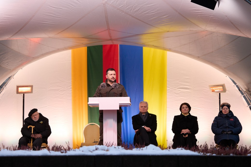 Президент України Володимир Зеленський в Литві