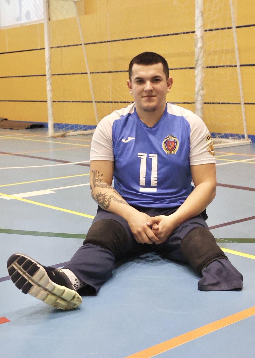 Ветеран війни Євгеній Савченко увійшов до складу національної збірної команди України з волейболу сидячи