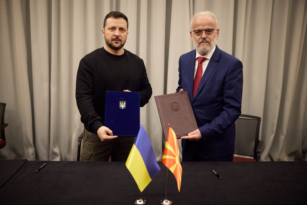 У Тирані Глава держави та Прем’єр-міністр Північної Македонії підписали Спільну декларацію щодо євроатлантичної інтеграції України