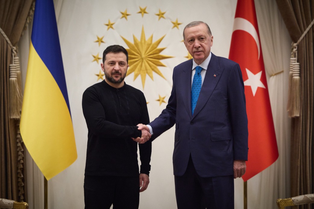 Президент України Володимир Зеленський та Президент Туреччини Реджеп Таїп Ердоган