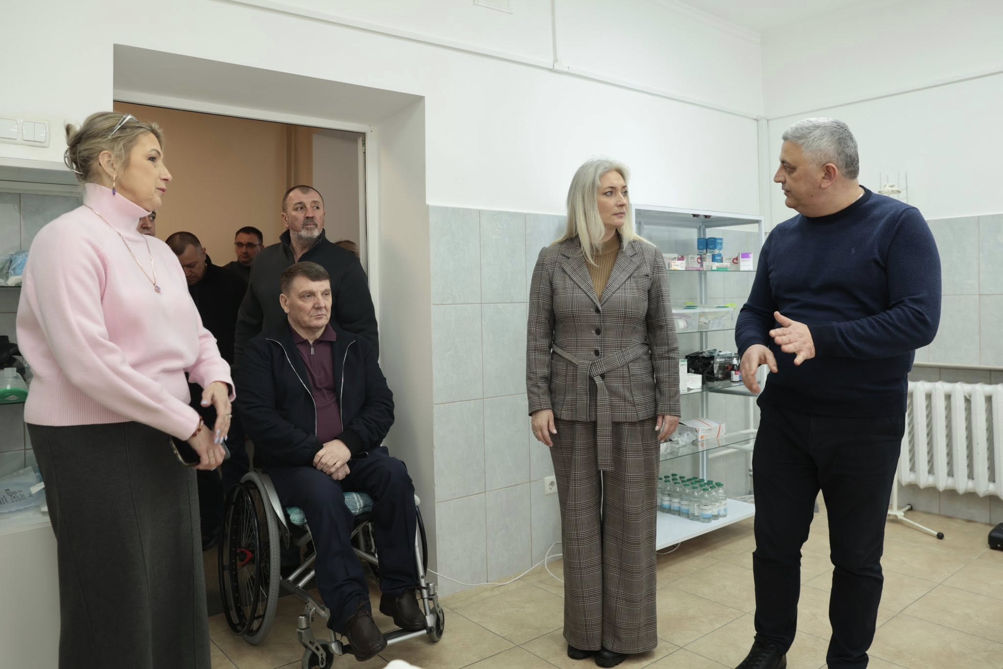 Робочий візит начальниці Вінницької ОВА Наталі Заболотної на Хмільниччину 