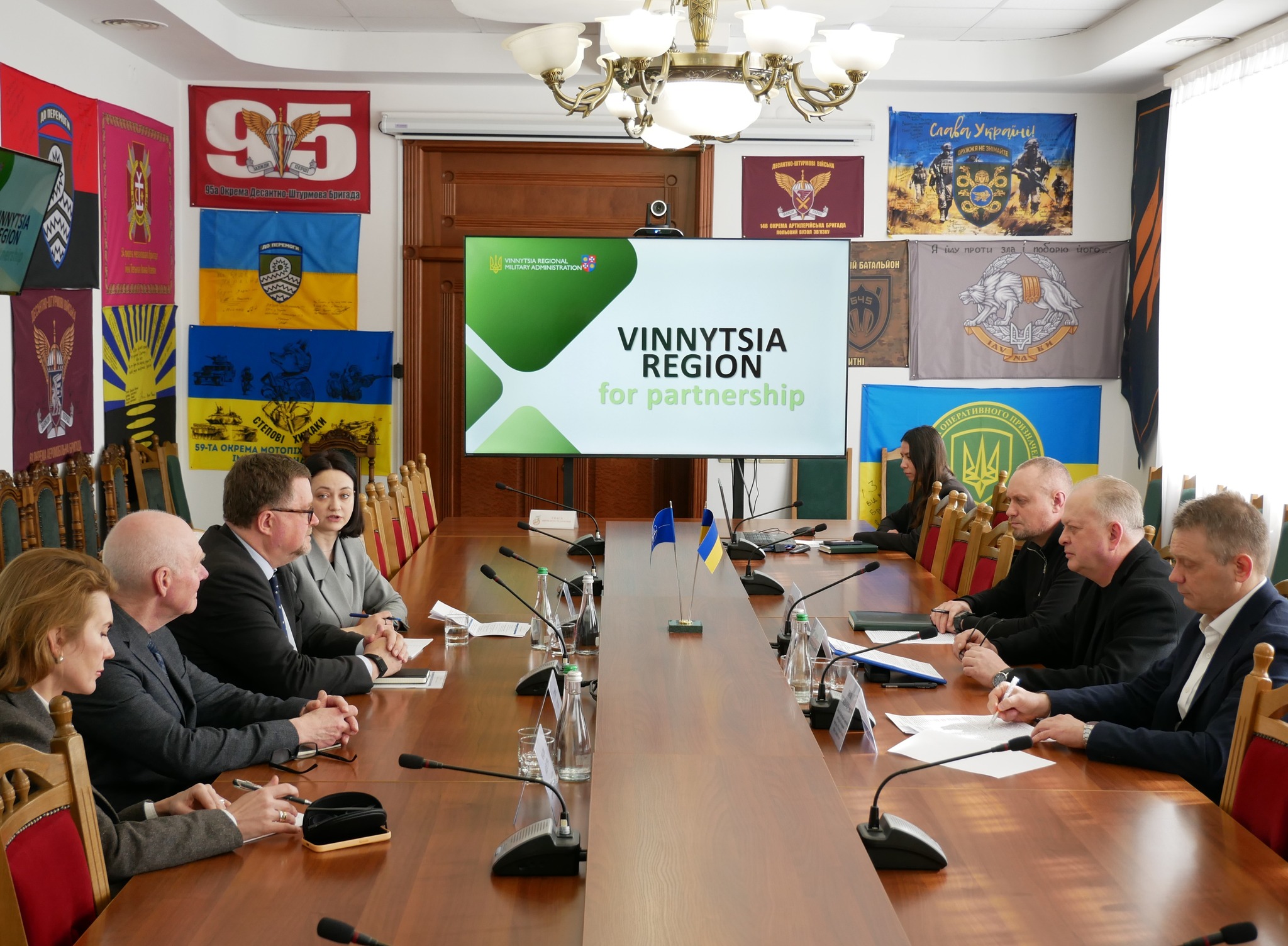 Вінниччина посилює взаємодію з Представництвом НАТО в Україні