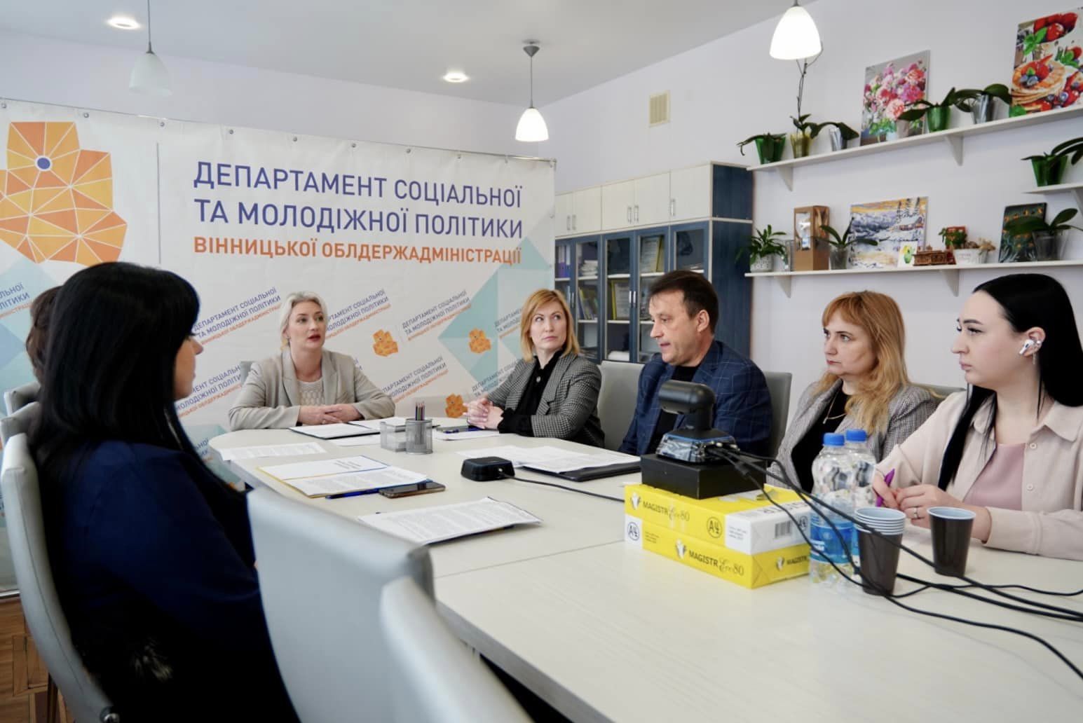 Перший заступник Начальника ОВА Наталя Заболотна та учасники колегії