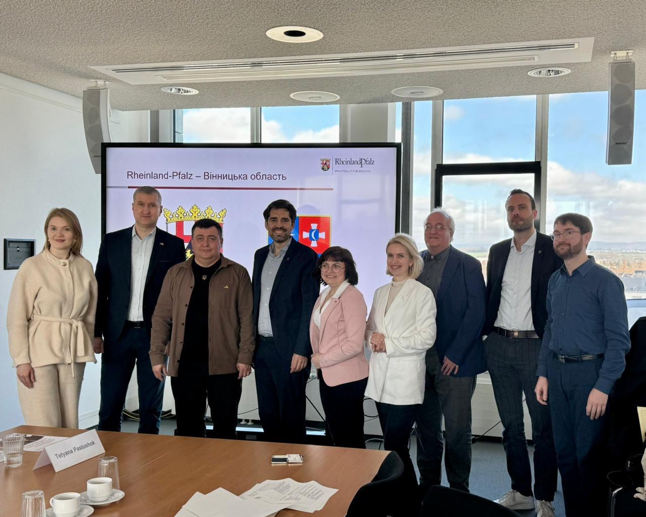 Делегація Вінниччини продовжує роботу в Рейнланд-Пфальці