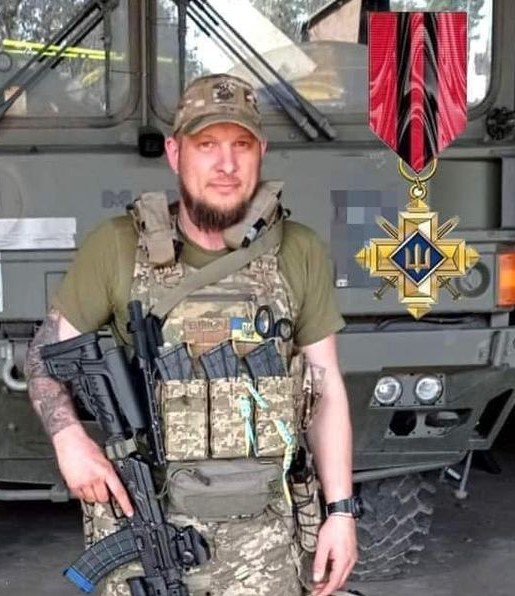 Вінничанин Тарас Костяний отримав "Золотий хрест" від Головнокомандувача ЗСУ