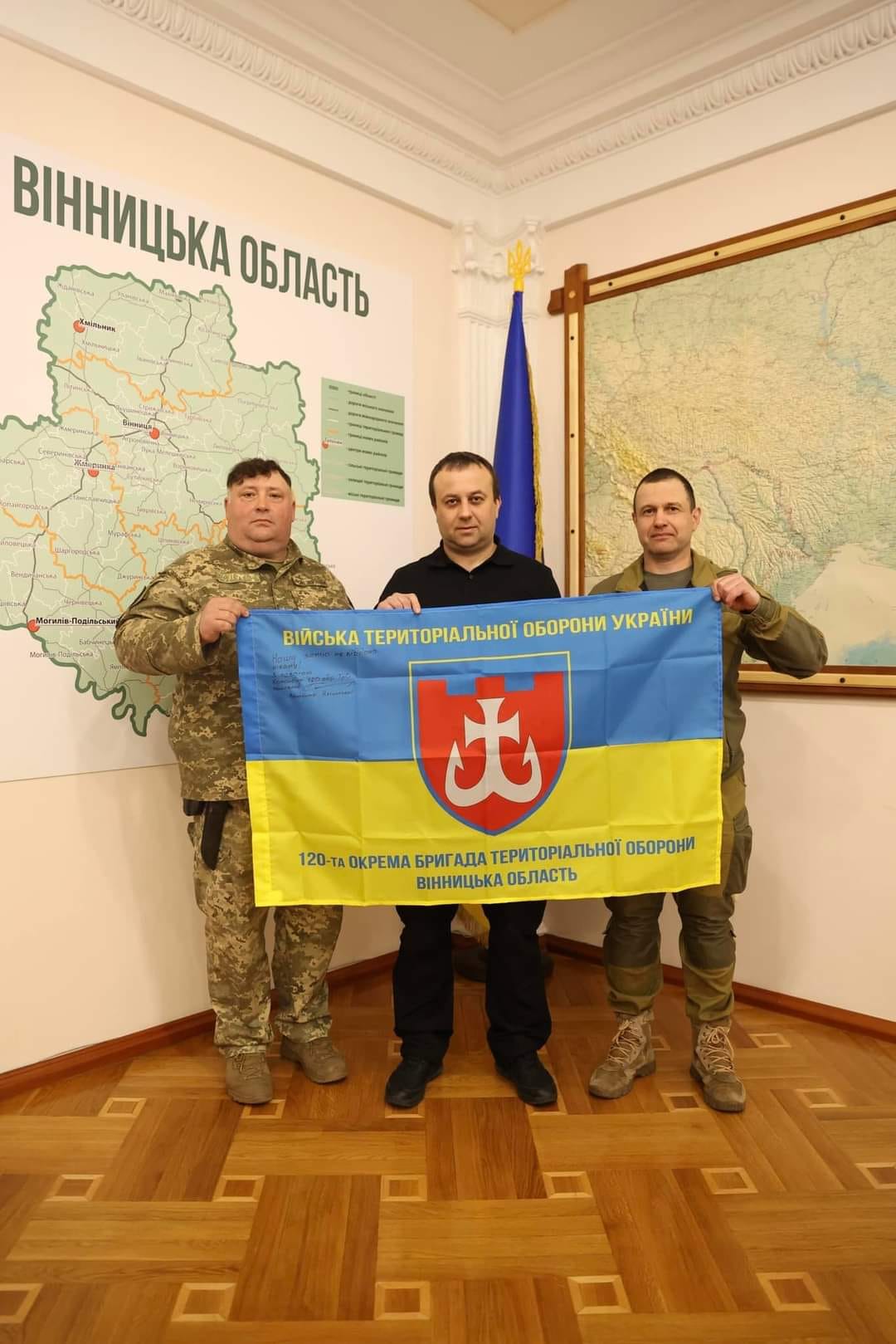 Сергій Борзов отримав Почесну відзнаку командира 120 окремої бригади територіальної оборони 