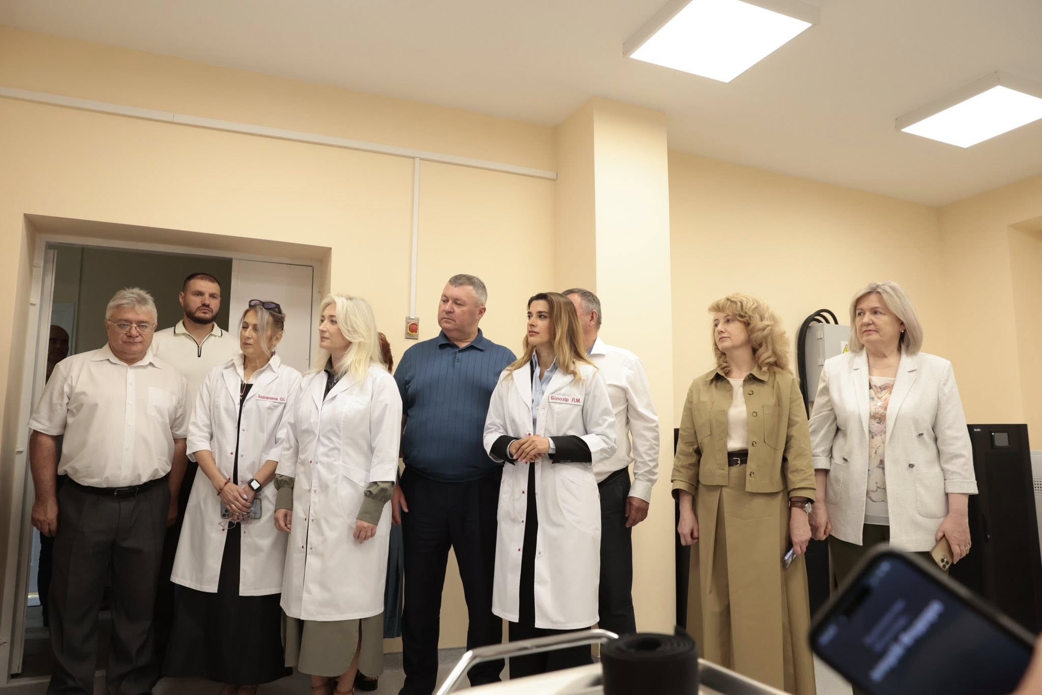 Перша заступниця начальника ОВА Наталя Заболотна з учасниками заходу