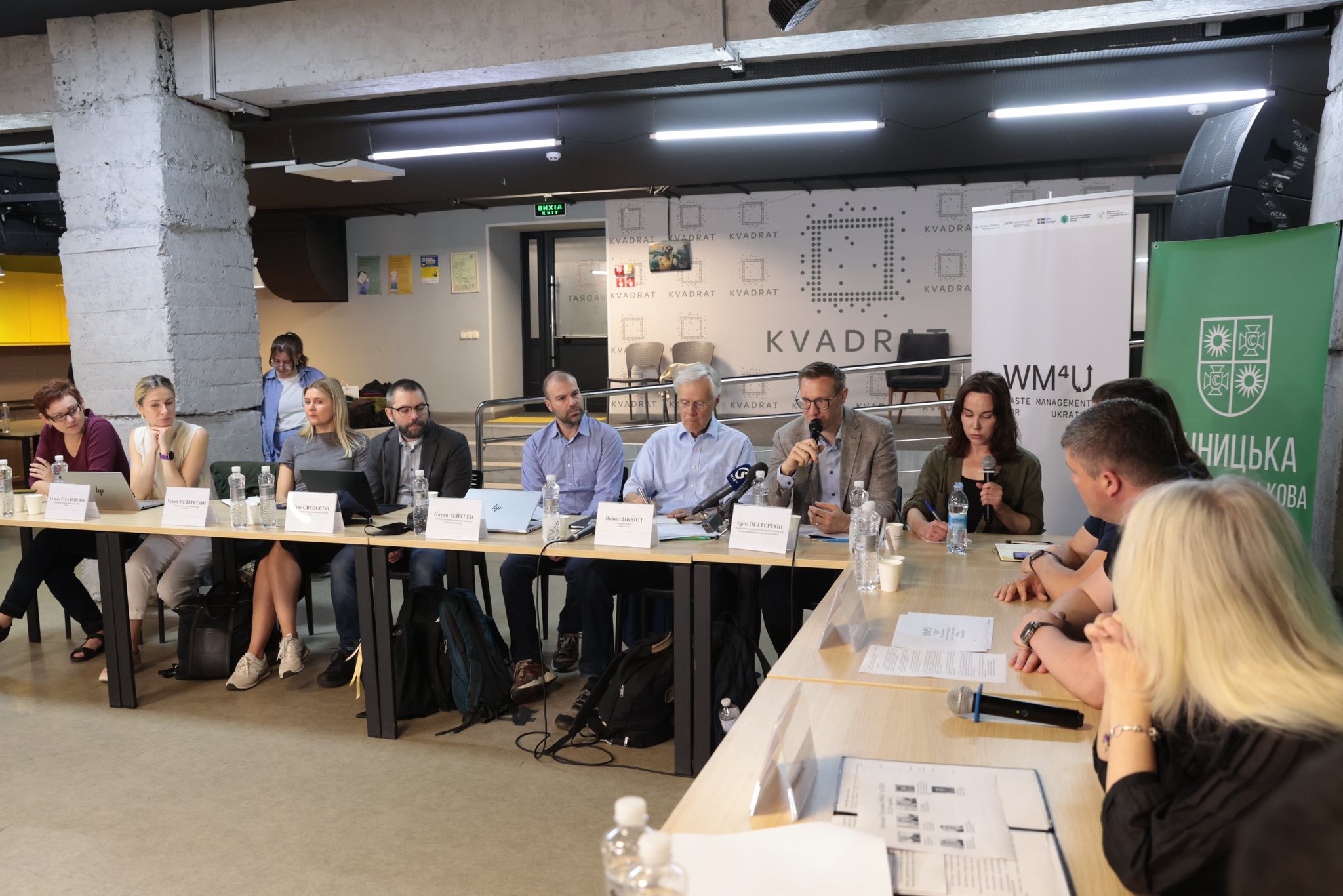 На Вінниччині презентували шведсько-українську програму управління побутовими відходами