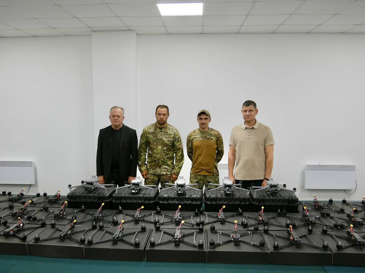 На Вінниччині воїнів першого окремого штурмового полку «Да Вінчі» підсилили необхідною технікою