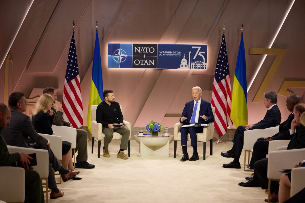 Президент України Володимир Зеленський та Президент США Джозеф Байден