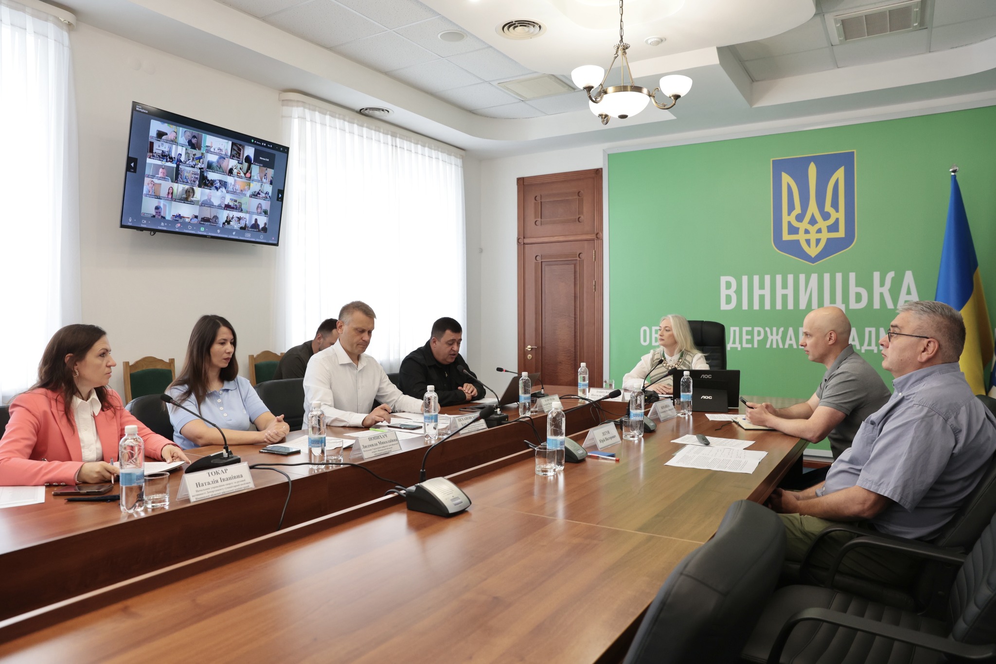 Перша заступниця начальника ОВА Наталя Заболотна провела нараду з очільниками громад Вінниччини