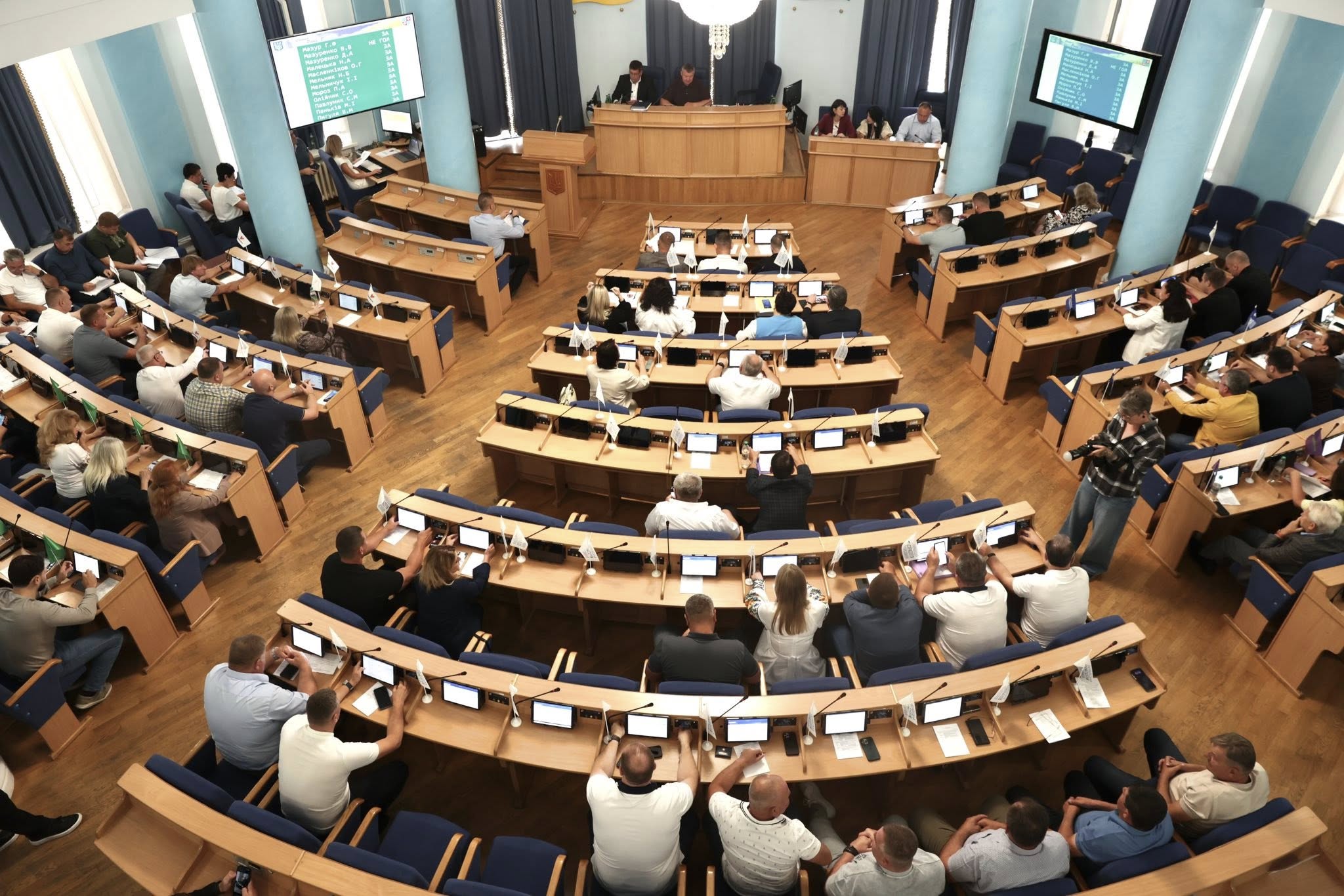 На Вінниччині відбулося засідання чергової 70-ї сесії обласної Ради 8 скликання