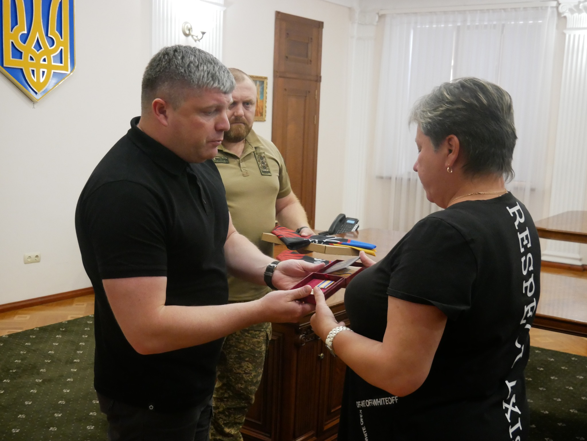 На Вінниччині вручили посмертні державні нагороди родинам загиблих Захисників