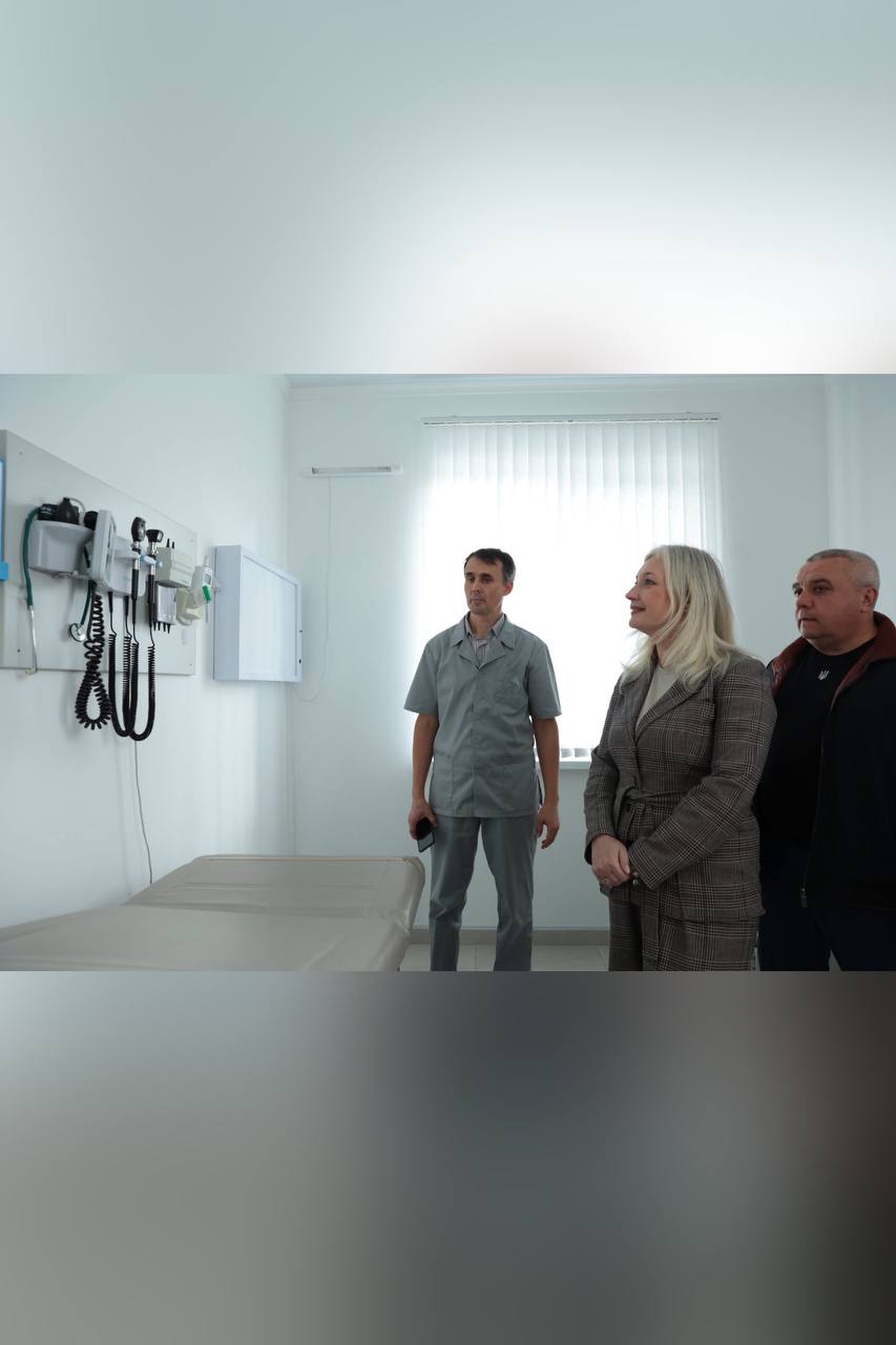 Перша заступниця начальника ОВА Наталя Заболотна відвідала лікувально-реабілітаційний медичний центр «Наш Дім»