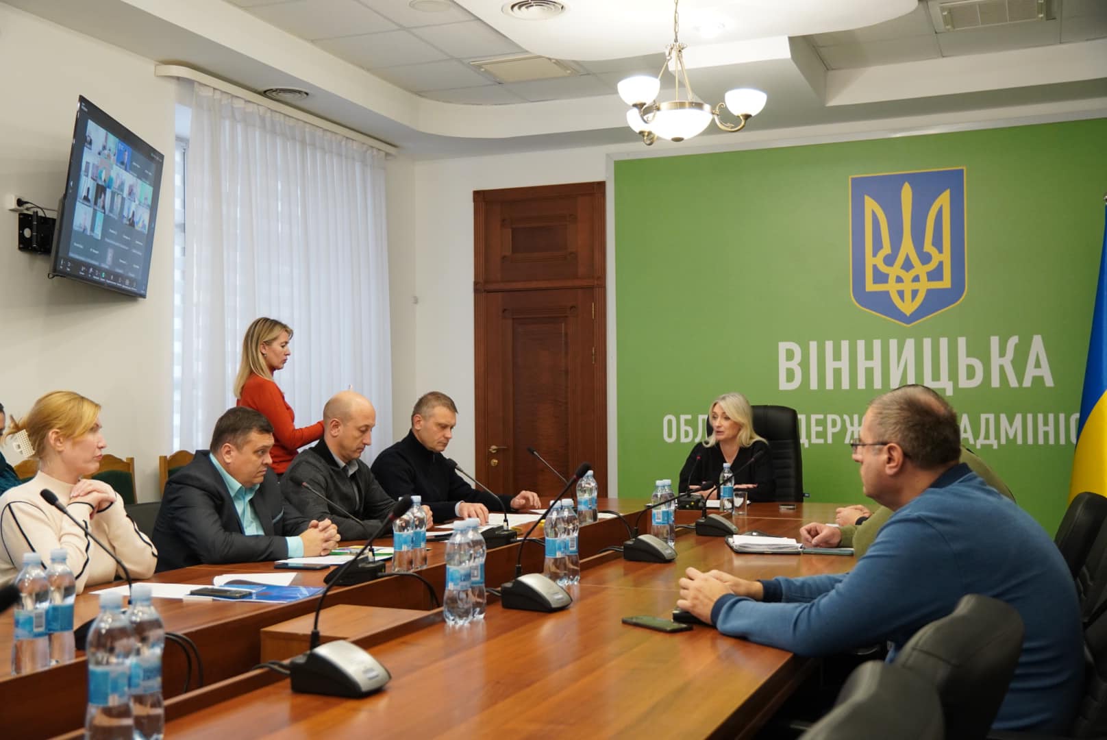 Перша заступниця Начальника ОВА Наталя Заболотна та учасники заходу