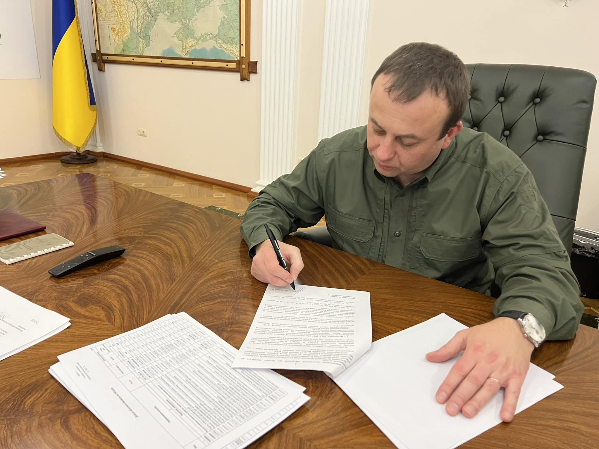 Начальник ОВА Сергій Борзов 
