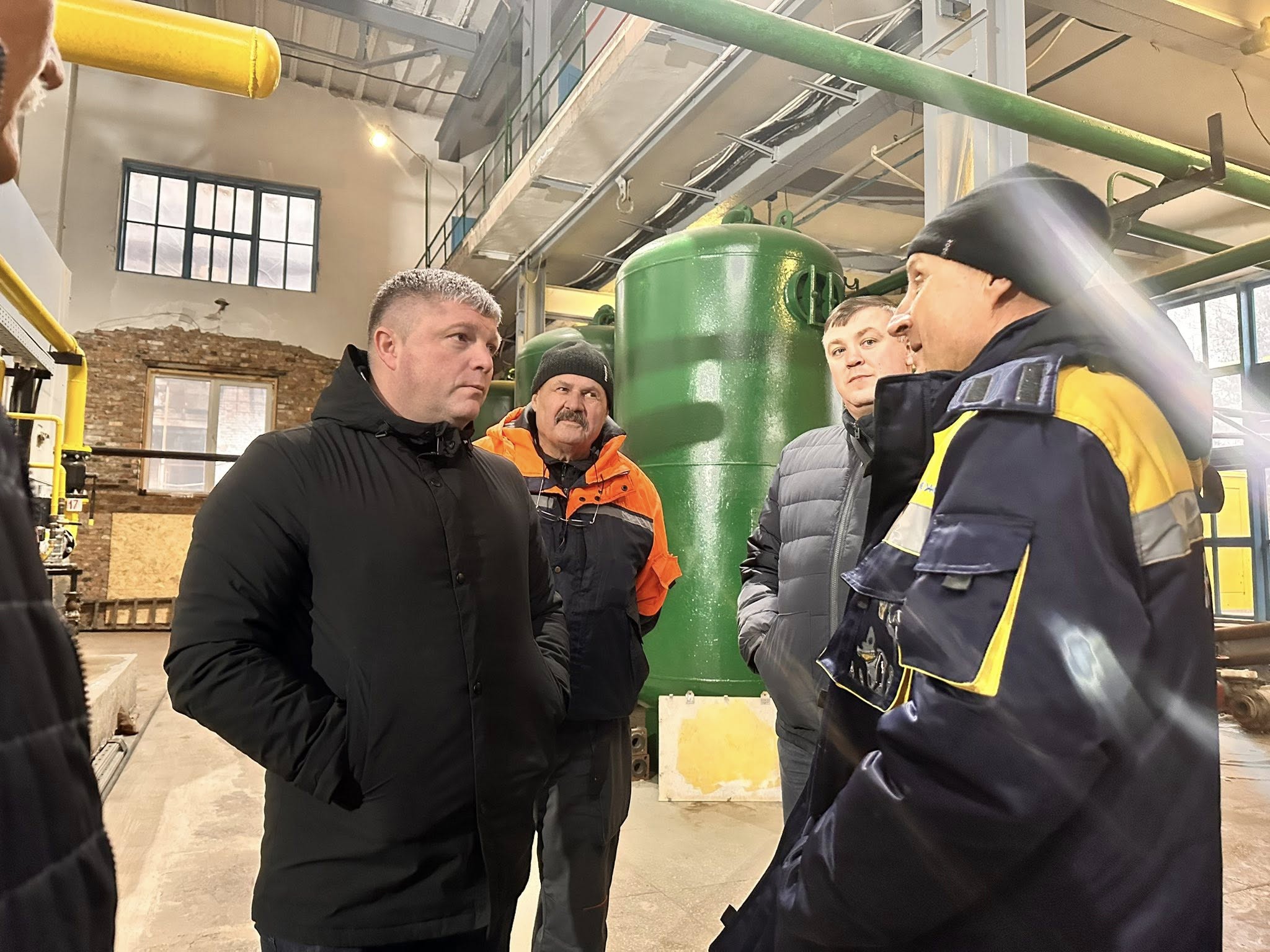 Заступник начальника ОВА Олександр Піщик перевірив роботу системи теплопостачання та котелень міста Ладижин