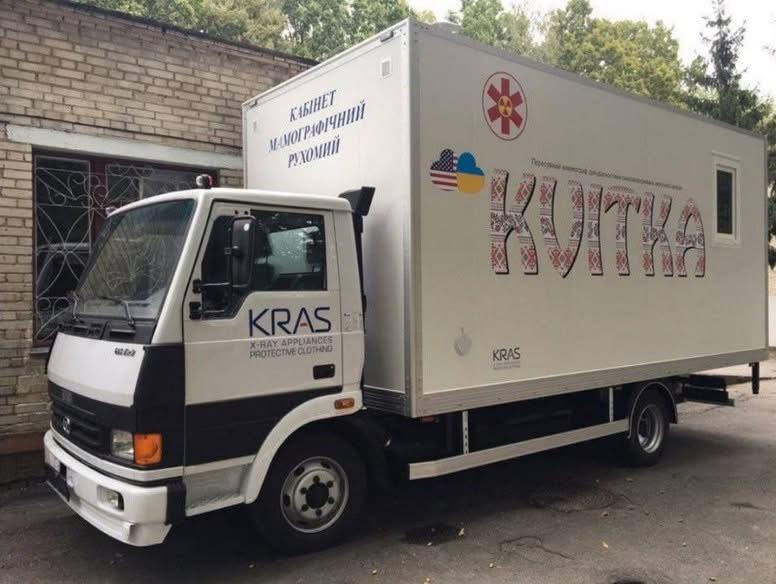 Пересувний мамограф «Квітка» — червневий графік виїздів