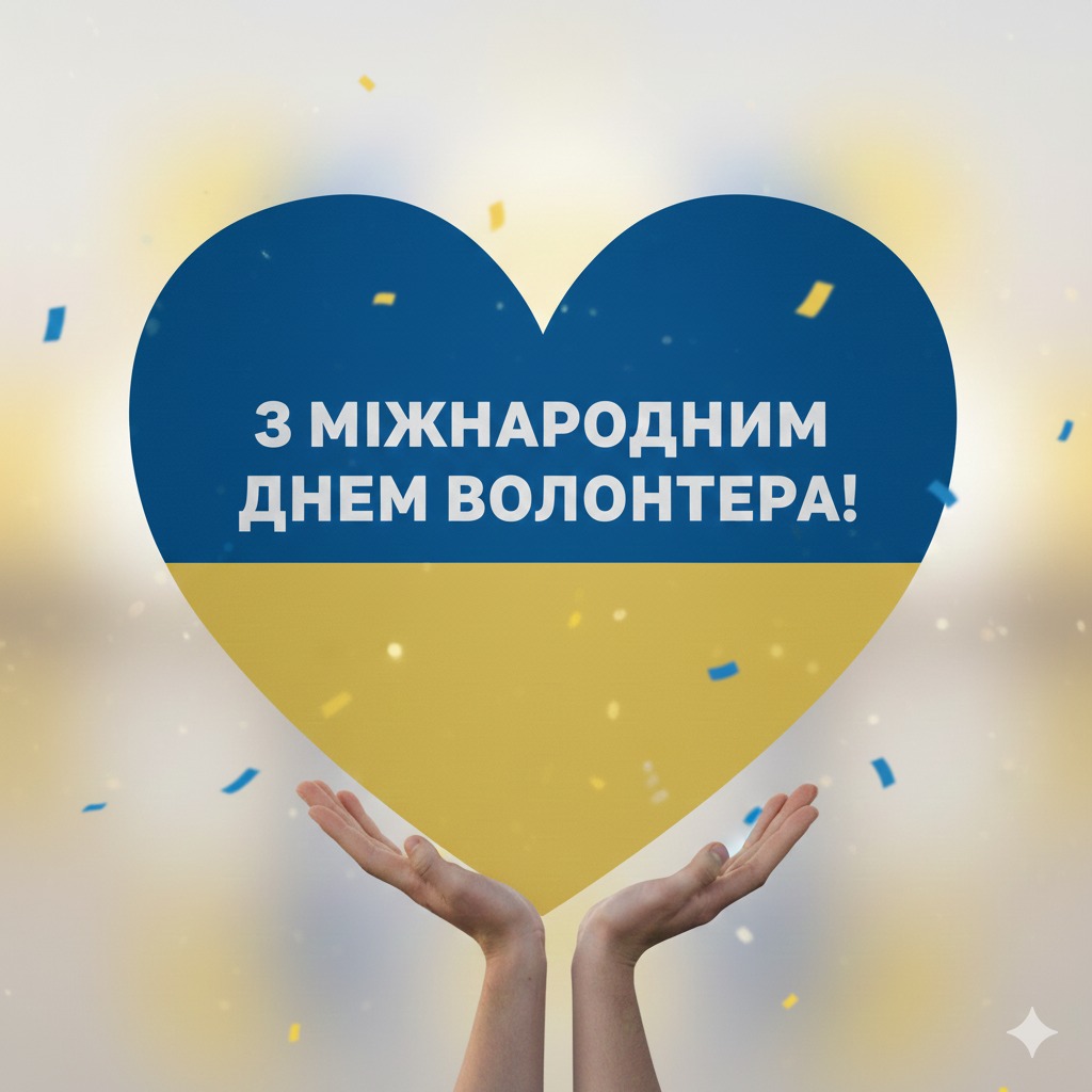 З Днем волонтера!
