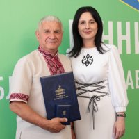 Народна депутатка України Ірина Борзова з учасником заходу