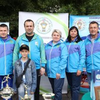 Начальник ОВА Сергій Борзов та представники ВОДЮСШ «Колос»