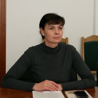 Учасниця засідання у конференц-залі Вінницької ОВА