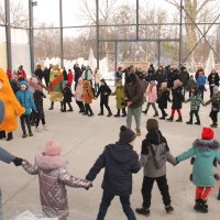 Учасники обласного новорічного свята