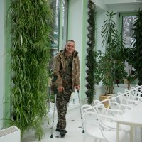 ветеран на території готельно-ресторанного комплексу "Гостевія"