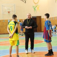 Тренування баскетбольної команди до участі у змаганнях «Пліч-о-пліч. Всеукраїнські шкільні ліги»