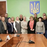 Перший заступник Начальника ОВА Наталя Заболотна та учасники засідання