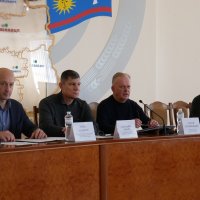 Заступник начальника ОВА Сергій Здітовецький та учасники наради