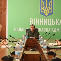 Начальник ОВА Сергій Борзов та учасники наради