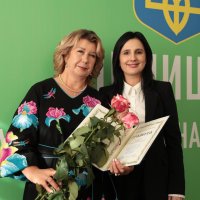 народна депутатка України Ірина Борзова та учасниця нагородження
