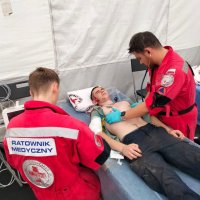 Представники  профільних служб під час навчань