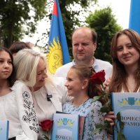 Перша заступниця начальника ОВА Наталя Заболотна та учасники заходу