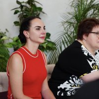 Регіональна координаторка з ментального здоров'я у Вінницькій області Олена Бессараба та учасники заходу