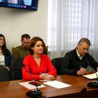директор Департаменту міжнародного співробітництва та регіонального розвитку ОВА Ігор Цехановський, начальник управління міжнародного співробітництва та інвестицій Департаменту міжнародного співробітництва та регіонального розвитку ОВА Олена Ліпач