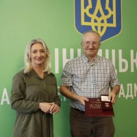 Перший заступник Начальника ОВА Наталя Заболотна та учасник заходу