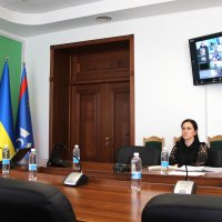 Заступник начальника ОВА (CDTO) Андрій Кавунець та представниця Департаменту гуманітарної політики ОВА Тетяна Захарченко