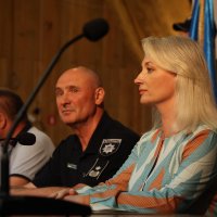 Перший заступник Начальника ОВА Наталя Заболотна та ректор ХНУВС Валерій Сокуренко 