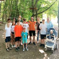 Захисники та їх родини під час відпочинку