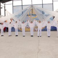 Учасники обласного новорічного свята