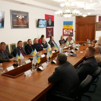 Учасники засідання Конгресу у конференц-залі ОВА