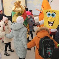 Учасники обласного новорічного свята