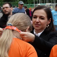 Нагородження учасниці змагань