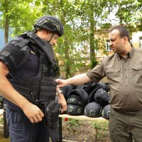 Начальник ОВА Сергій Борзов та надзвичайник